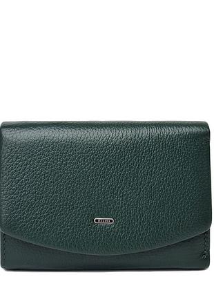 Кошелек женский кожа зелёный арт.715b-189 green balisa (китай)