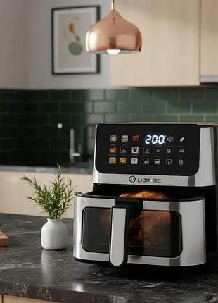 Аэрофритюрница domotec ms-3224 4500w 12l расширенная комплектация лимитированная серия 3