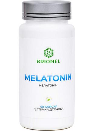 Мелатонин, melatonin brionel, 60 капул "здоровый сон"