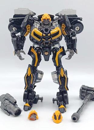 Игрушка робот-трансформер бамблби baiwei tw1025b с аксессуарами 8