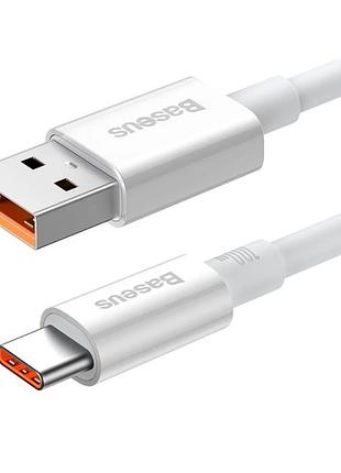 Дата кабель baseus superior series fast charging usb to type-c 100w (2m) (p10320102214) 3