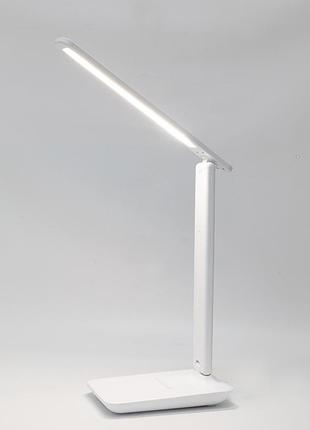 Настольная светодиодная лампа sl-128 6w wh cct