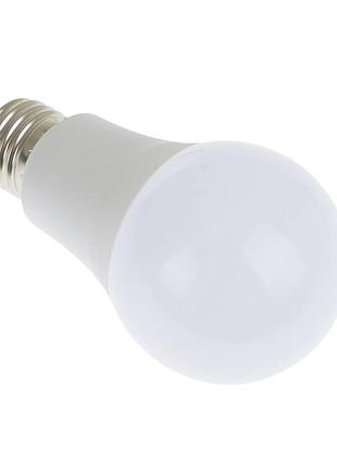 Цветная лампа с пультом led 5w+w e27 rgb r+dr a60 220v