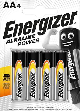 Батарейка energizer aa alk power уп. 4шт.