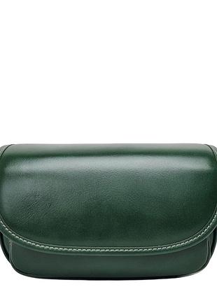 Кросс-боді натуральна шкіра зелений арт.77125 green (54)