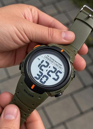 Skmei 1560 green-orange