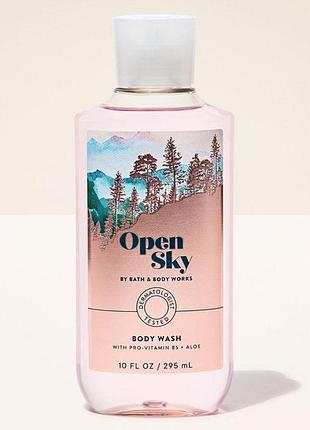 Парфумований гель для душу bath & body works (1200198026533) open sky 295 мл
