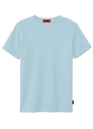 Футболка мужская однотонная john frank jftpi01-blue-s