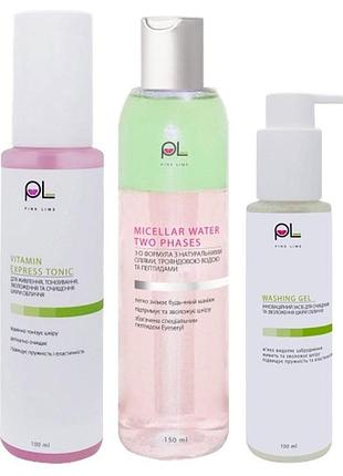 Pink lime набор "чистое личико" 3 предмета