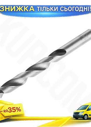 Ku свердло по металу universal fit intertool 12,5 мм hss для свердління сталі чавуну алюмінію спіральн uni2l_k