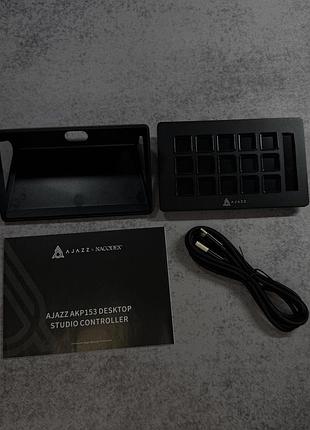 Настольный контроллер ajazz akp153 stream controller studio deck 15 macro keys