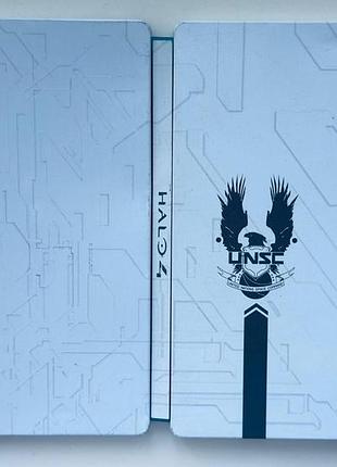 Halo 4 + steelbook, б/у, русские субтитры - диск для xbox 360
