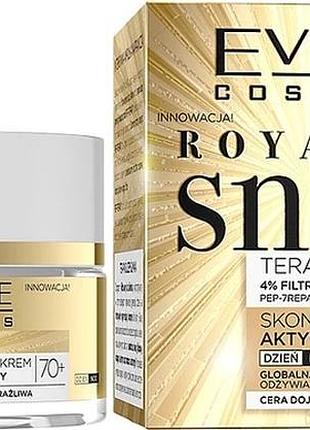 Крем-концентрат інтенсивний ліфтинг eveline royal snail 70+ 50 мл (5901761980998)