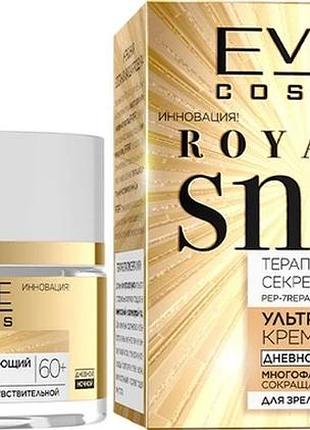 Крем-концентрат інтенсивний ліфтинг eveline royal snail 60+ 50 мл (5901761980981)