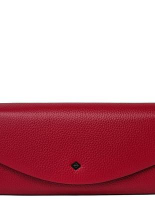 Кошелек на магните натуральная кожа красный арт.515b-189 red balisa (китай)