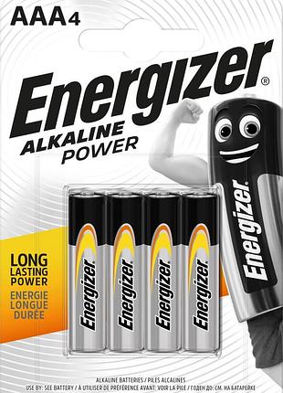 Батарейка energizer aaa alk power уп. 4шт.