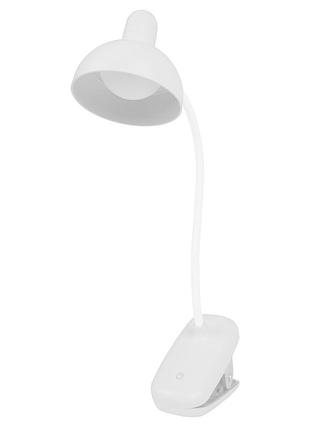 Настільна лампа led з usb 5w white (sl-124)