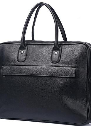 Кожаная мужская сумка-портфель для ноутбука tiding bag m364a