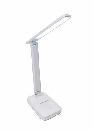 Настільна світлодіодна лампа сенсорна від usb 3 режима світла sl-127 5w cct led wh