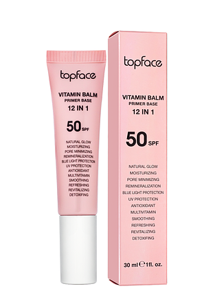 База праймер под макияж topface vitamin balm primer base 12 в 1 30 мл (pt473) daily skin care