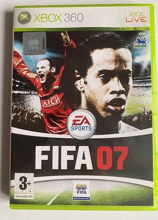 Fifa 07, б/у, английская версия - диск для xbox 360