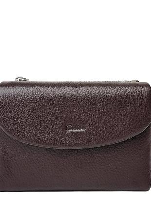 Кошелек стильный натуральная кожа коричневый арт.ar-692 brown balisa (китай)