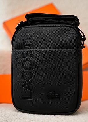 Сумка через плечо lacoste black тр6955 2