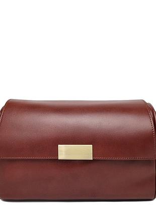 Crossbody натуральная кожа коричневый арт.9251 brown (китай)