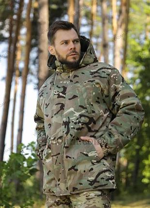Тактический бушлат tm undolini patriot, военная куртка мультикам рип-стоп