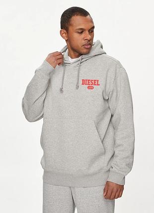 Мужское худи на флисе diesel l