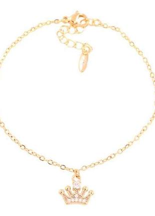 Браслет позолота 18k ципок с подвесками» 17-20см*1,5мм 251813 тм xuping