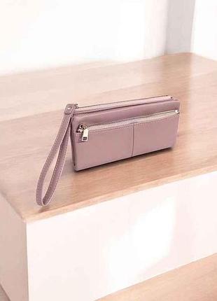 Кошелек женский м.3637l розовый экокожа тм sp
