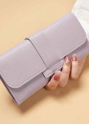 Кошелек женский 20*10*2см микс экокожа 104f-7 тм китай