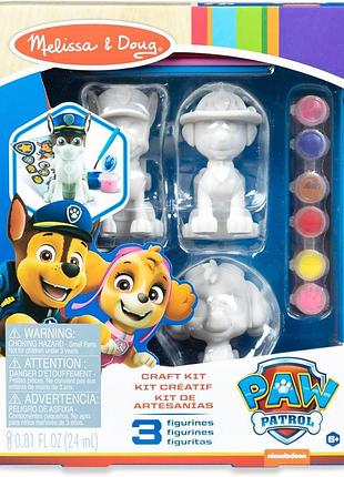 Творческий набор melissa & doug щенячий патруль paw patrol для раскрашивания фигурок (6073538)
