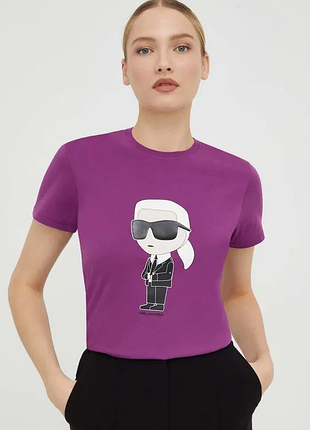 Жіноча футболка karl lagerfeld l