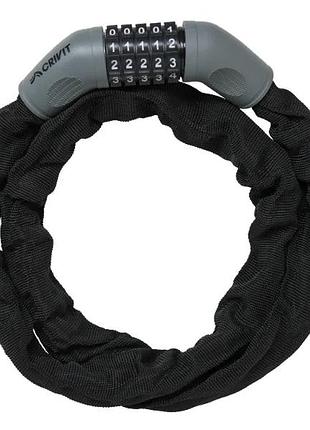 Ланцюговий кодовий замок crivit для велосипеда, 6 мм × 117 см crivit