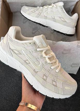 Nike p-6000 beige cream 2