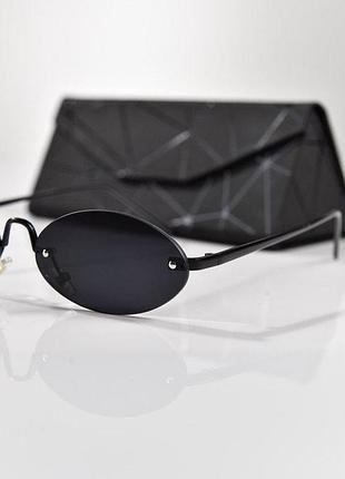 Очки без оправы slim black вт1135 2