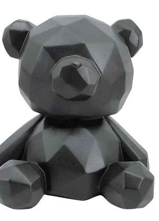 Копилка мишка тедди 18см 2058 черный тм adeko