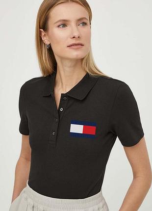 Жіноча футболка - поло tommy hilfiger m