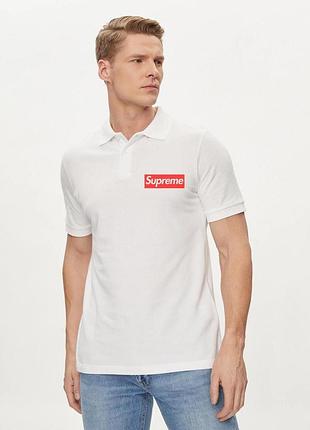 Мужская футболка-поло supreme