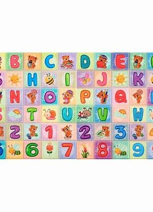 Панель стенная 3d 700 * 1400 * 4мм абетка (2шт) sw-00002352 тм sticker wall