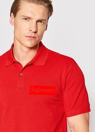 Мужская футболка-поло supreme m