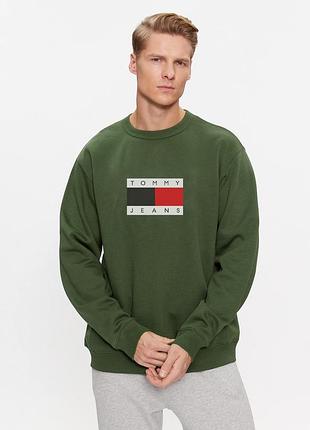 Чоловічий світшот на флісі tommy hilfiger