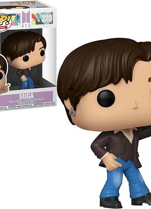 Фигурка funko pop: шуга (suga) 220 из группы bts (dynamite) статуэтка