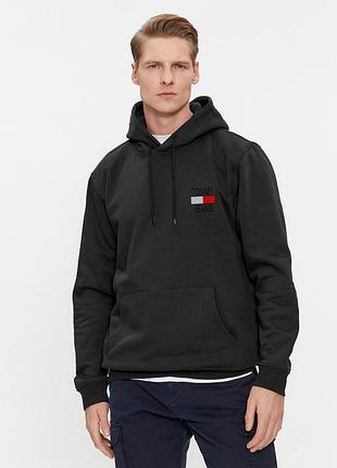 Чоловічий худі на флісі tommy hilfiger