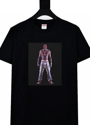 Мужская оверсайз футболка supreme