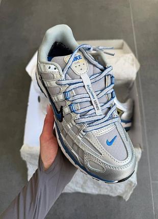 Nike p-6000 silver blue gore-tex 3