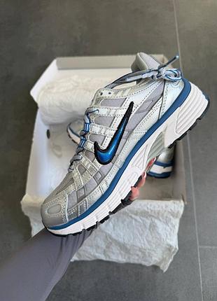 Nike p-6000 silver blue gore-tex 4