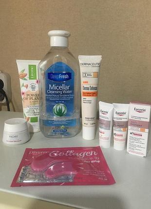Лот косметики eucerin vichy  крем